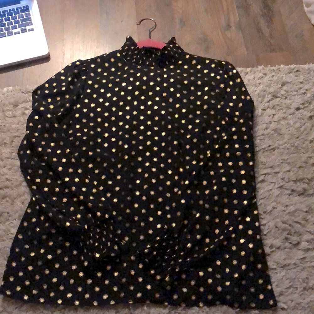 High neck blouse!